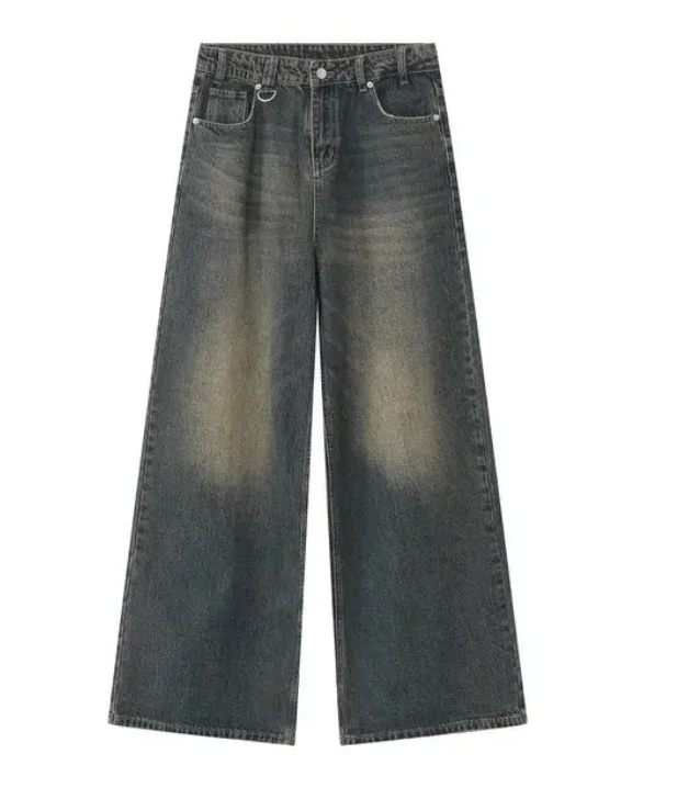 "Basement Blue" Baggy Jeans